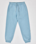 Joggeri căptușiți, cu talie elastică și imprimeu în relief, albastru deschis, pentru băiat, Button Blue