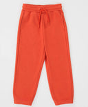 Pantaloni cu buzunare și talie elastică, portocalii, pentru băiat, Button Blue