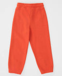 Pantaloni cu buzunare și talie elastică, portocalii, pentru băiat, Button Blue