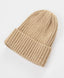 Căciulă tricotată cu tiv bej pentru copii Button Blue