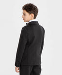 Sacou cu un singur rând de nasturi, negru Button Blue