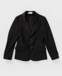 Sacou cu un singur rând de nasturi, negru Button Blue