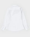 Cămașă conică cu mâneci lungi alb Button Blue