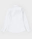 Cămașă conică cu mâneci lungi alb Button Blue