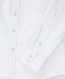 Cămașă conică cu mâneci lungi alb Button Blue