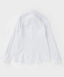 Cămașă cu margini rotunjite alb Button Blue