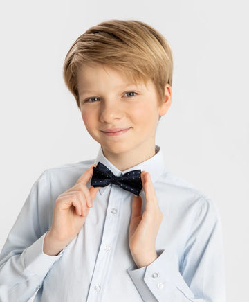 Papion cu puncte albastre mici, Button Blue