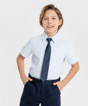 Cravată cu puncte, albastră, Button Blue