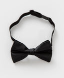 Papion cu închidere din plastic, negru, Button Blue