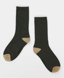 Set de două perechi de șosete înalte, multicolore, pentru băiat, Button Blue