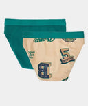 Set de boxeri din două piese, multicolor, pentru băiat, Button Blue