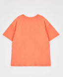 Tricou de bază cu mâneci scurte și imprimeu corai pentru copii Button Blue