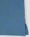 Tricou cu mâneci scurte și imprimeu reliefat multicolor pentru fete Button Blue