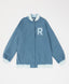 Jachetă bomber cu nasturi albastru pentru copii Button Blue