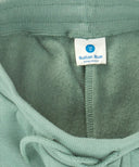 Joggeri căptușiți, cu talie elastică și imprimeu, verzi, pentru fată, Button Blue