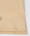 Longsleeve cu imprimeu leopard bej pentru fete Button Blue