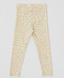 Colanți cu imprimeu animal print, bej, pentru fată, Button Blue