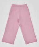 Pantaloni sport căptușiți, cu talie elastică, roz, pentru fată, Button Blue