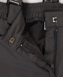 Pantaloni căptușiți, de sezon intermediar, impermeabili, cu bretele detașabile, gri, pentru copii, Button Blue