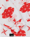 Pijamale cu pantaloni și tricou cu mânecă lungă, imprimeu Spărgătorul de Nuci, pentru fată, Button Blue