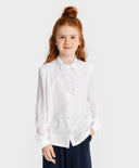 Блуза комбинирана за МОМИЧЕ основен изглед