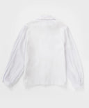 Bluză combinată cu fundă detașabilă, bej, Button Blue