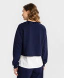 Hanorac cu dungi albastre Button Blue