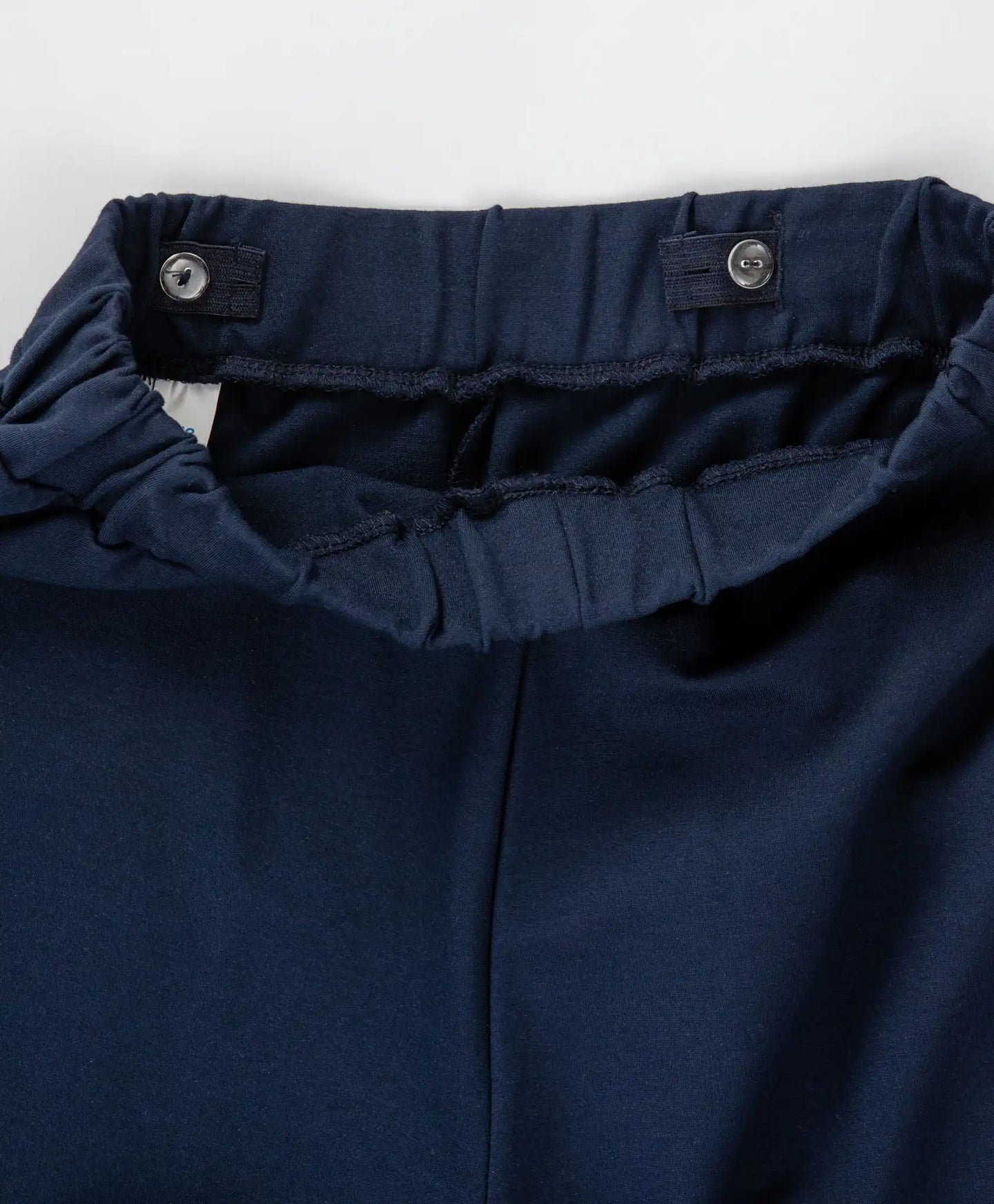 Pantaloni cu craci largi și buzunare, albaștri, Button Blue