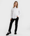 Класически панталони черни за МОМИЧЕ основен изглед