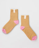 Set de două perechi de șosete înalte, multicolore, pentru fată, Button Blue