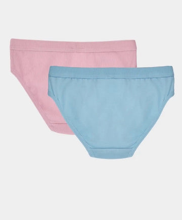 Set de chiloți din două piese, multicolor, pentru fată, Button Blue