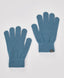 Mănuși tricotate albastre pentru copii Button Blue