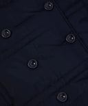 Palton pentru sezonul intermediar din material rezistent la apă cu guler detașabil, albastru, pentru fete, Gulliver