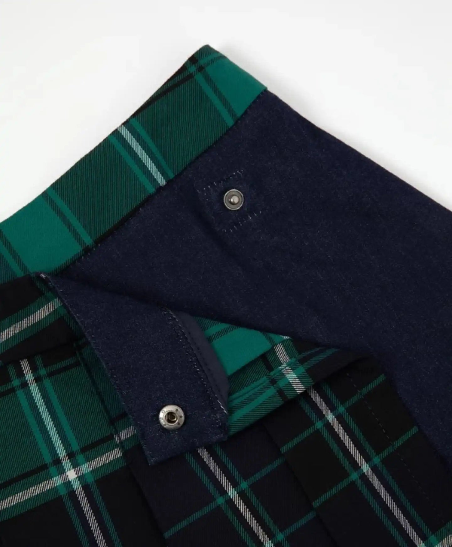 Fustă din denim, cu detaliu aplicat în carouri, pentru fată, Gulliver