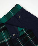 Fustă din denim, cu detaliu aplicat în carouri, pentru fată, Gulliver