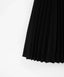 Fustă plisată, cu talie elastică, neagră, pentru fată, Gulliver