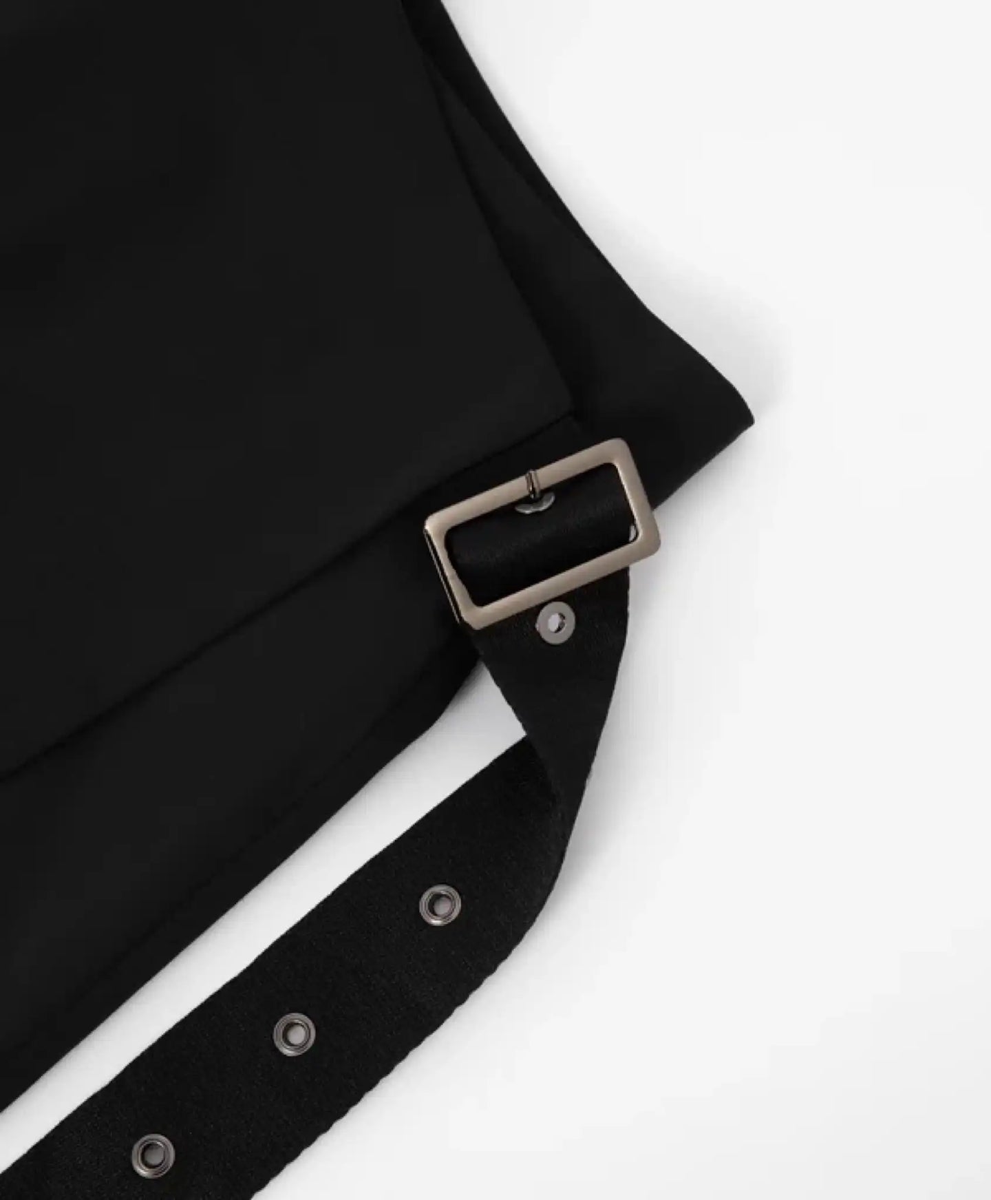 Fustă-pantaloni din material textil, negri, pentru fată, Gulliver