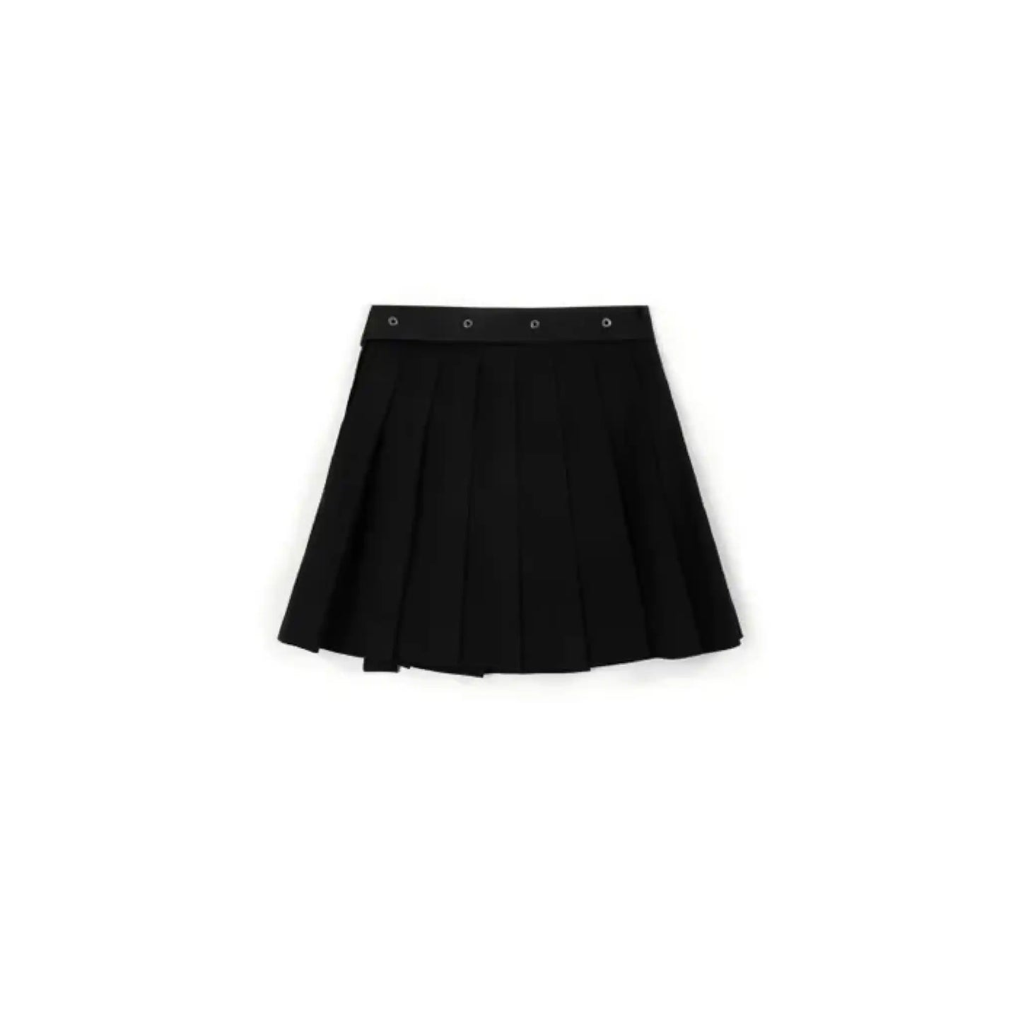 Fustă școlară pentru adolescentă, neagră, Gulliver