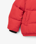 Geacă de iarnă pentru fată, matlasată, cu puf artificial, roșie Gulliver