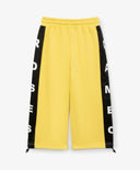 Colanți pentru fată cu lampasuri contrastante, galbeni Gulliver