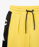 Colanți pentru fată cu lampasuri contrastante, galbeni Gulliver