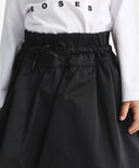 Fustă pentru fată, textilă, cu pliuri mari, neagră Gulliver