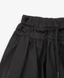 Fustă pentru fată, textilă, cu pliuri mari, neagră Gulliver