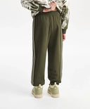 Joggeri pentru băiat, din tricot, kaki Gulliver