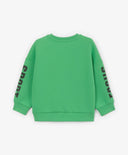 Bluză sport pentru băiat din neopren, cu buzunar tip cangur, verde Gulliver