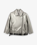 Geacă căptușită pentru fată, argintie Gulliver