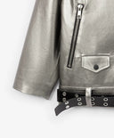 Geacă căptușită pentru fată, argintie Gulliver