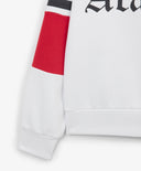 Tricou polo pentru băiat, din futter, cu borduri contrastante, alb Gulliver