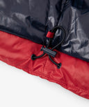 Geacă de iarnă pentru băiat, cu glugă, cu puf natural, roșie Gulliver