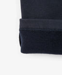 Pantaloni pentru băiat, din futter, cu interior pufos, croială dreaptă lejeră, albastru Gulliver